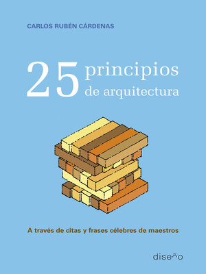 cover image of 25 PRINCIPIOS DE ARQUITECTURA
